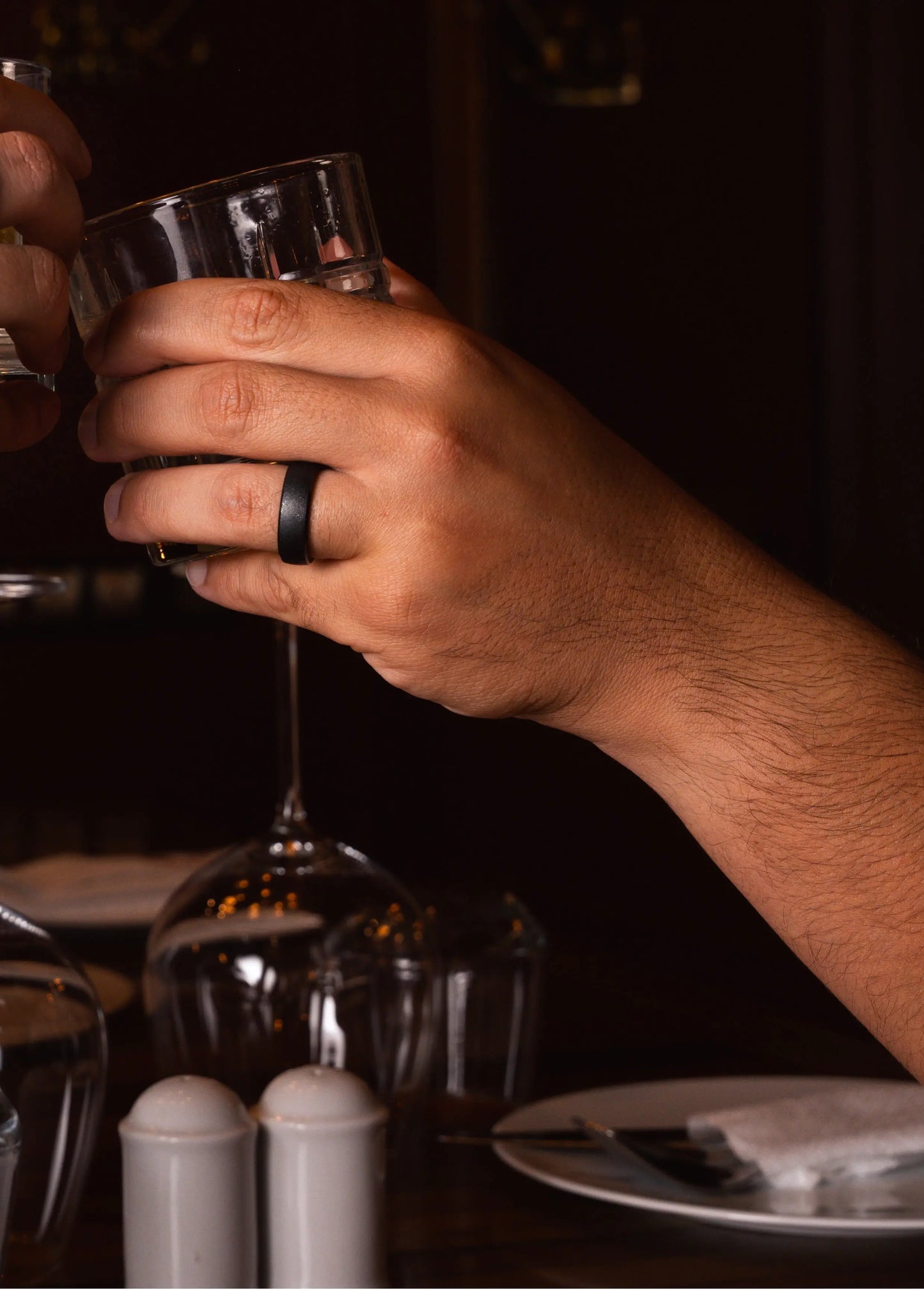 Black ECLIPSE - Matte Black Ceramic ring - NAYAR