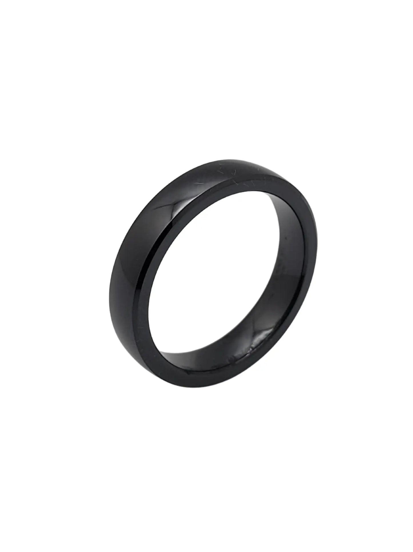 Black GALAXIA - Glossy Black Ceramic ring NAYAR